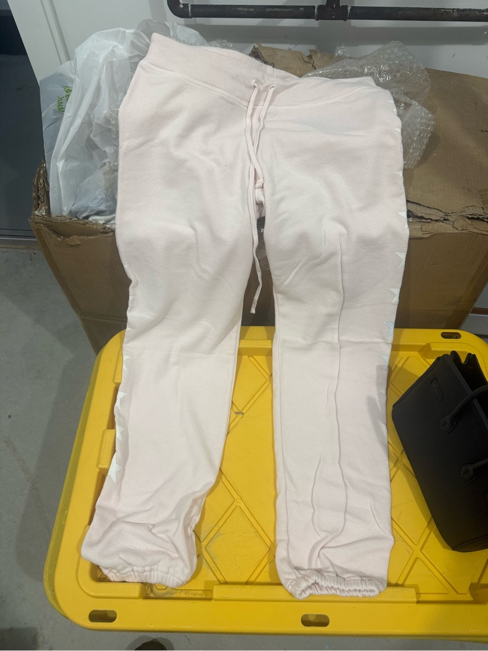 Light Pink Jogger Sweatpants